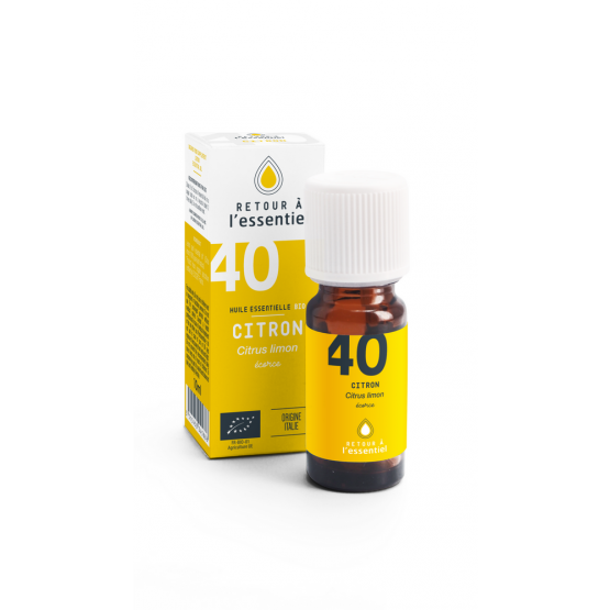 40 - Huile essentielle de CITRON Bio